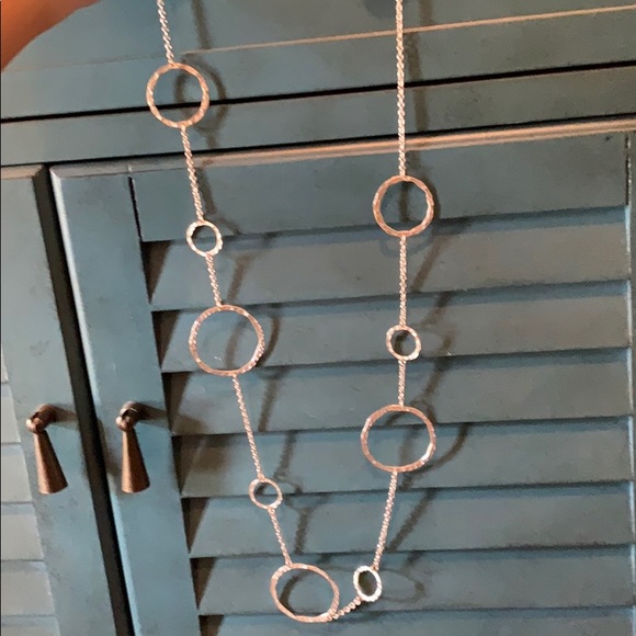 Silver Statement Necklace - Picture 3 of 8